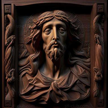 3D model st jesus (STL)